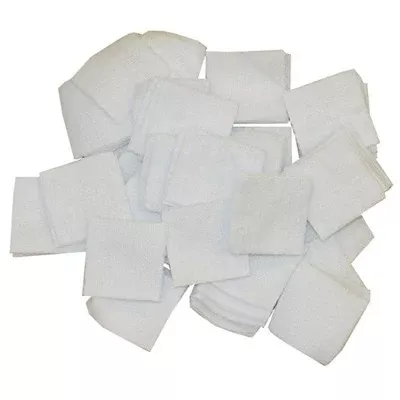 100% Cotton Square Flannel Cleaning Patches