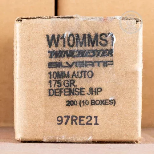 10MM WINCHESTER SILVERTIP 175 GRAIN JHP (20 ROUNDS)