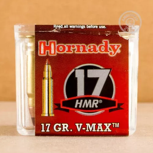17 HMR HORNADY 17 GRAIN V-MAX (500 ROUNDS)