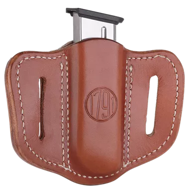 1791 Gunleather MAG1.1 Single Mag Holster Classic Brown Leather