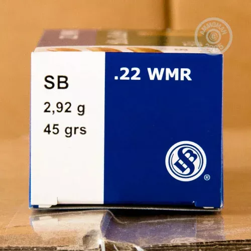 22 MAGNUM SELLIER & BELLOT 45 GRAIN CPRN (50 ROUNDS)
