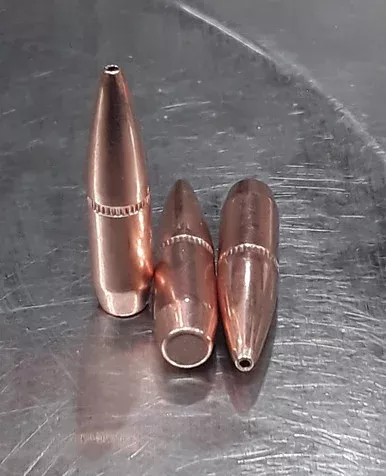 .224 52 Grain Hollow Point Boat Tail With Cannelure Projectile MCC22-25052GRBTHP 3000 Pieces