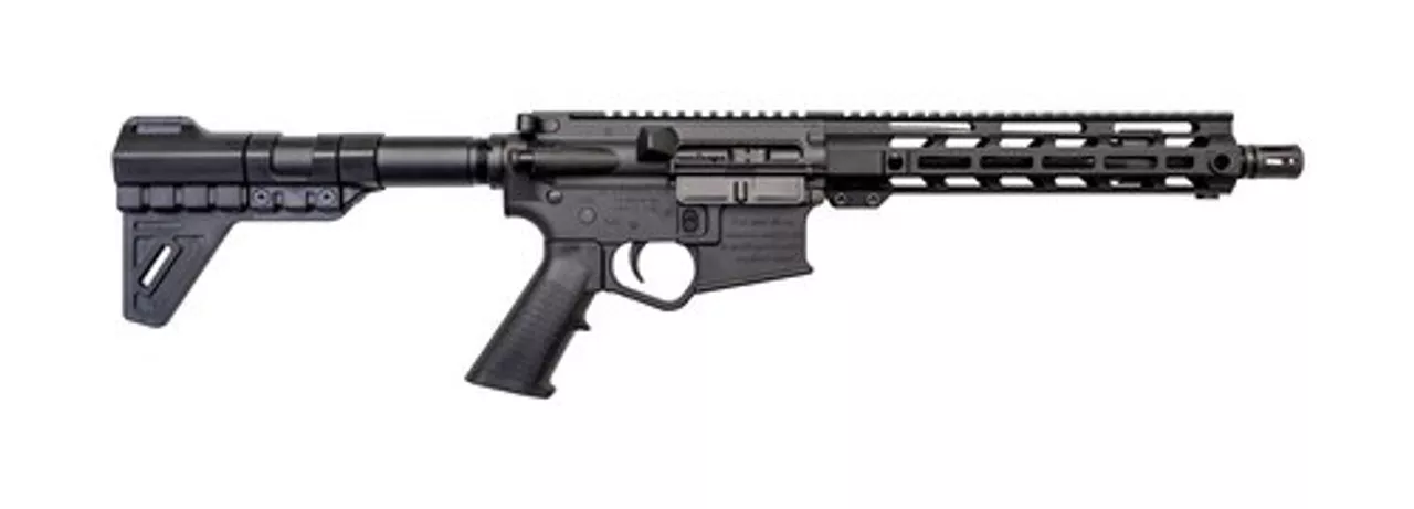 2nd Amendment 2A-15 AR-15 Pistol .300 Blackout, 10.5″ Barrel, Blade Brace, M-LOK, Black, 30rd Mag