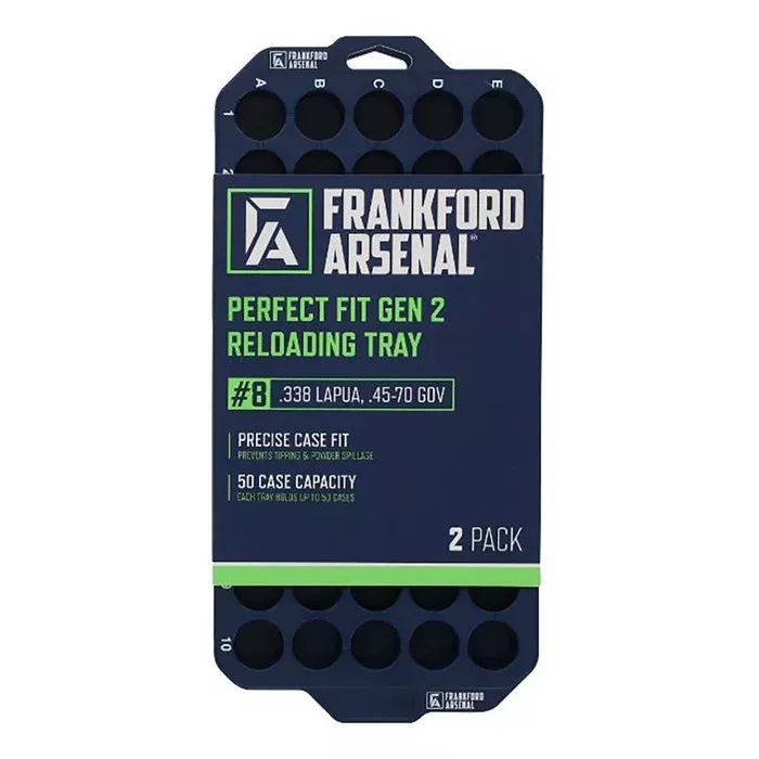 #8 PERFECT FIT G2 RELOAD TRAY .338 LAPUA 45-70 GOV 2PK 50 RD
