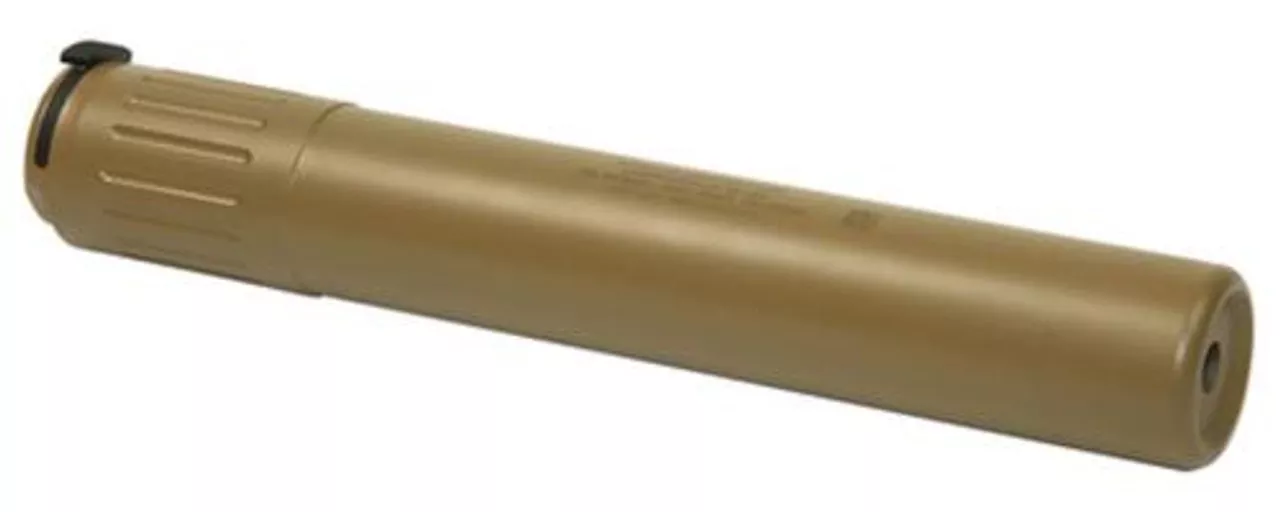 AAC MK13-SD Rifle Silencer 7.62mm NATO/300 Win Mag 90 Tooth Ratchet Mount Desert Tan – All NFA Rules Apply