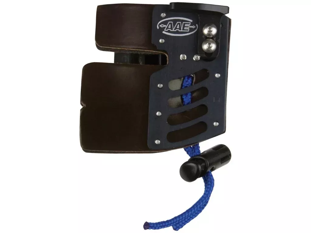 AAE Elite Finger Tab Cordovan Small RH