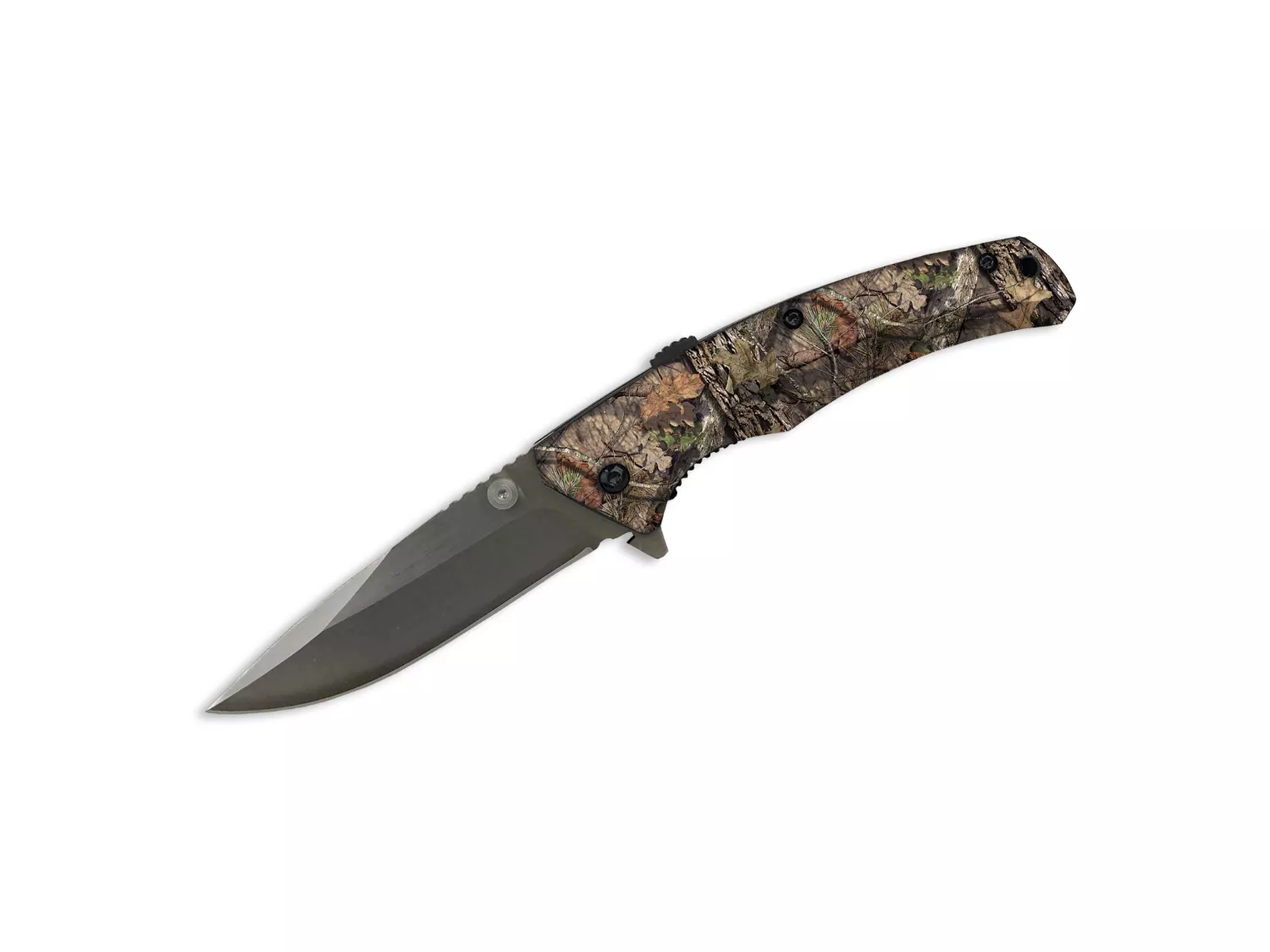 ABKT Sidewinder Assisted Opener, Mossy Oak, Spring Assisted
