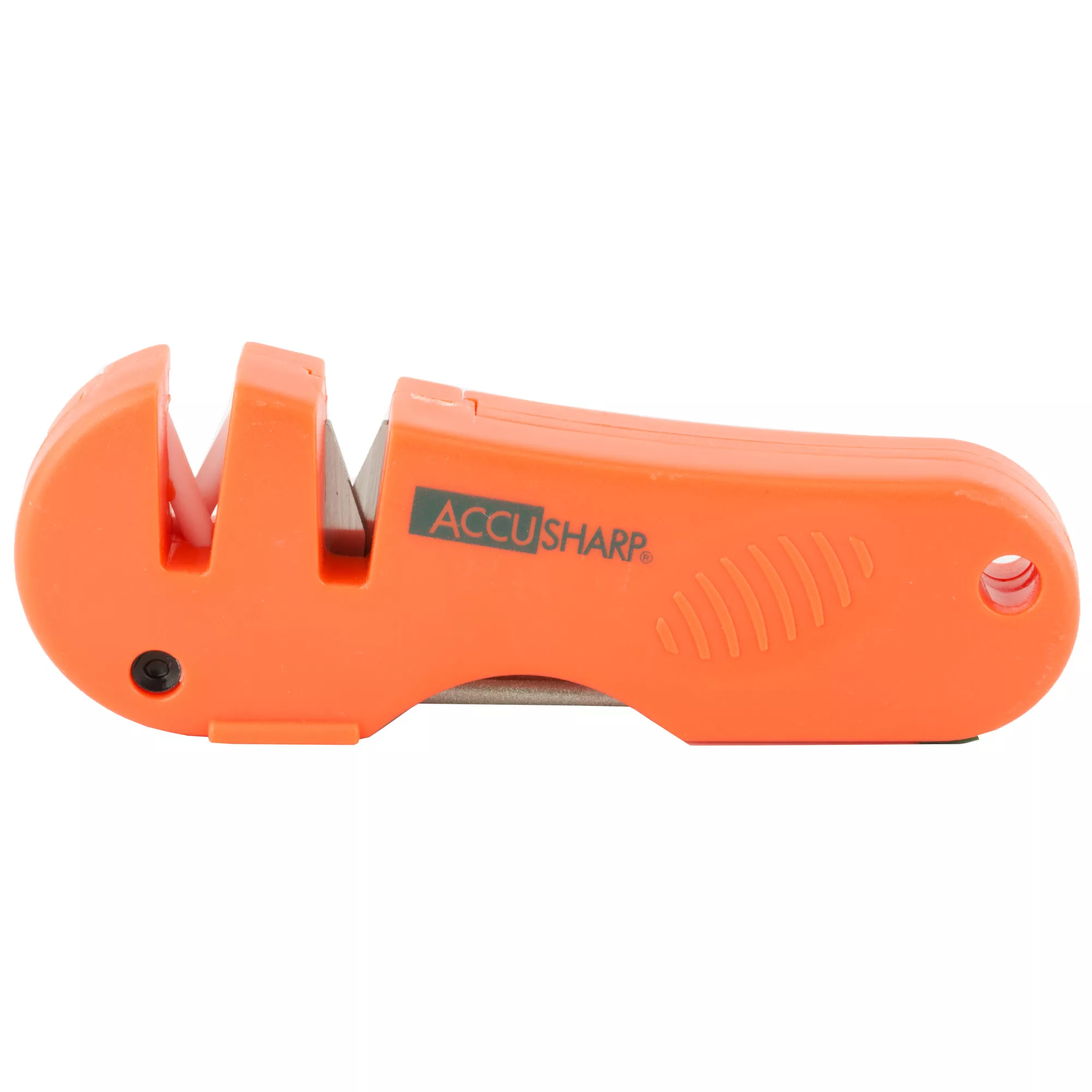 AccuSharp 028C 4-in-1 Sharpener Hand Held Coarse Tungsten Sharpener Orange