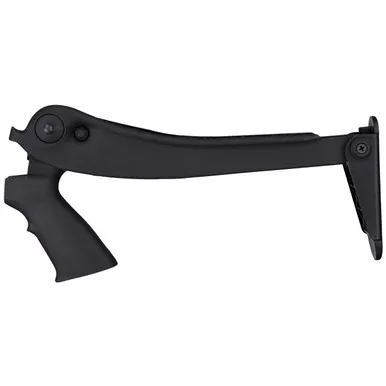 Advanced Technology Tactical Top Folding Stock with Pistol Grip Remington 870, Mossberg 500, 590, 835, Winchester 1200, 1300 12 Gauge Polymer Black