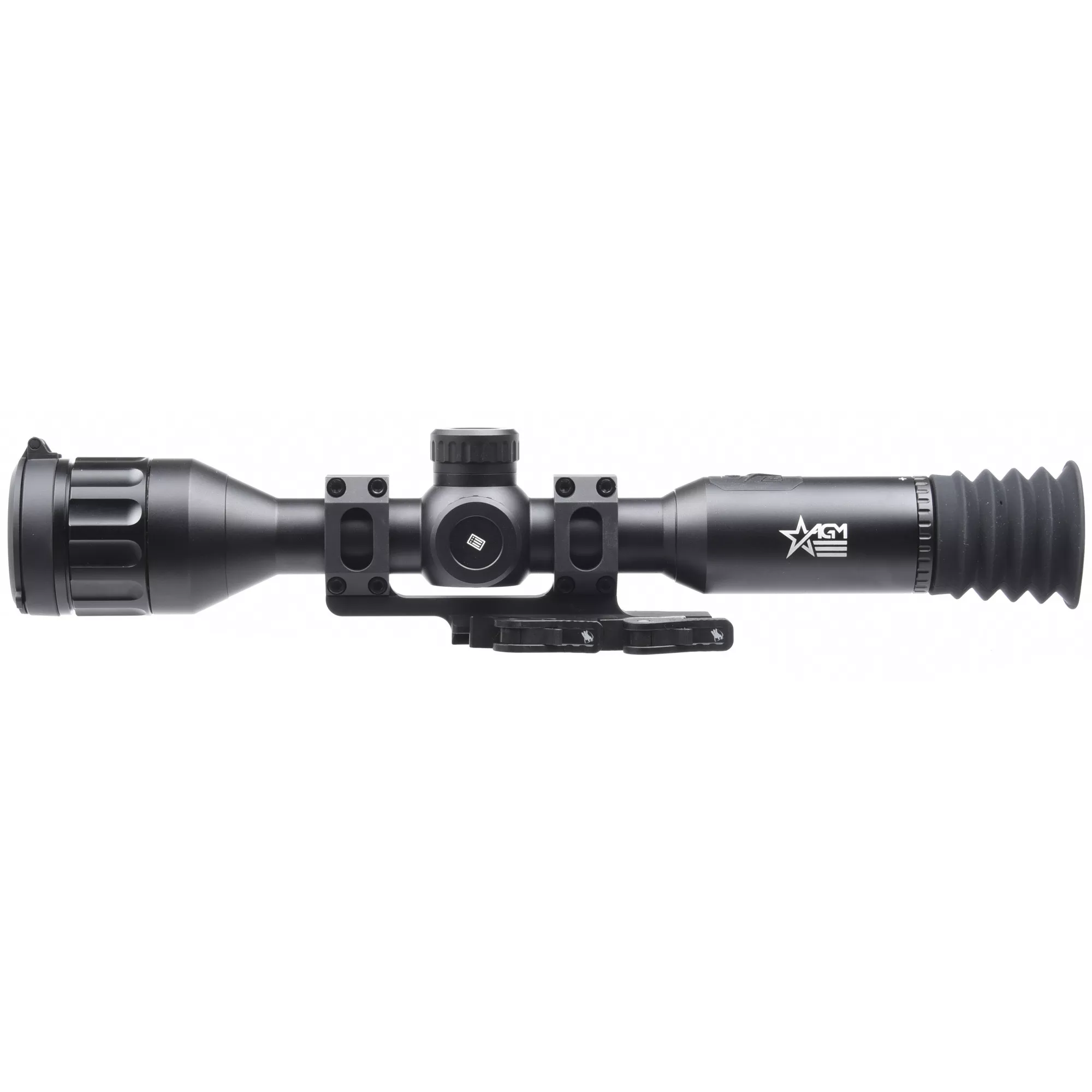 AGM Global Vision 3142455006DTL1 Adder TS50-384 Thermal Rifle Scope Black 4-32x50mm Multi Reticle, Digital 1x/2x/4x/8x Zoom 384x288, 50Hz Resolution