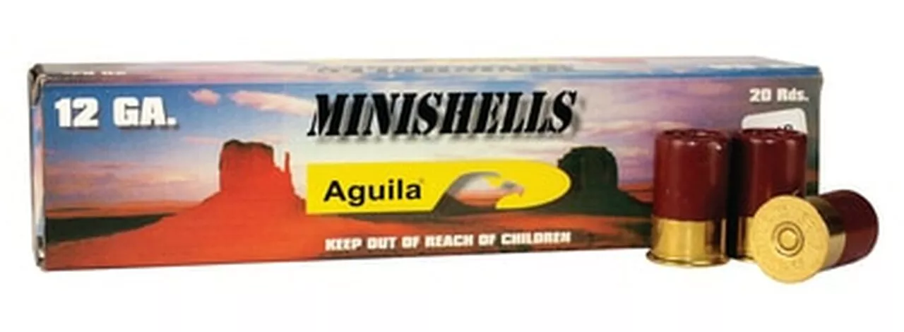 Aguila 12 Ga Mini Buckshot 20rd Box