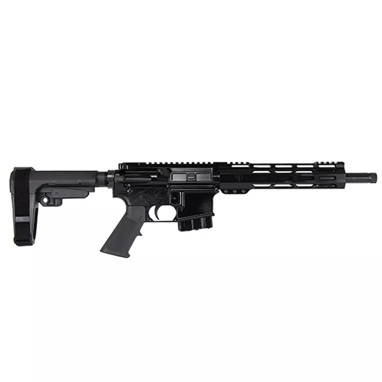 Alexander Arms Highlander 6.5 Grendel, 11″ Barrel, SBA3, Black, 10rd Steel AA Mag
