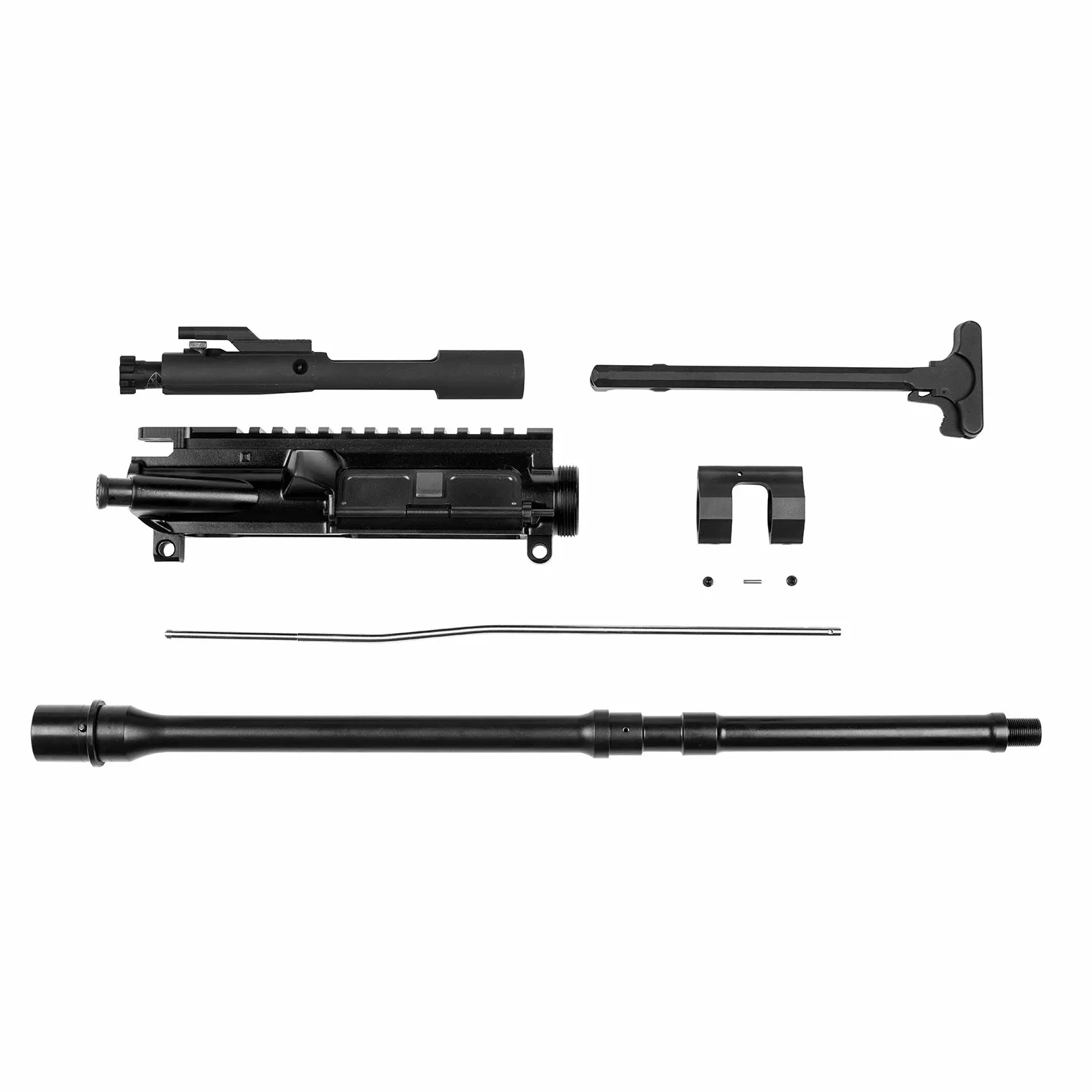 Alexander Arms KIT6516 Upper Parts Kits 6.5 Grendel 16” Black Cerakote Aluminum Receiver Stainless Steel Barrel for AR-15