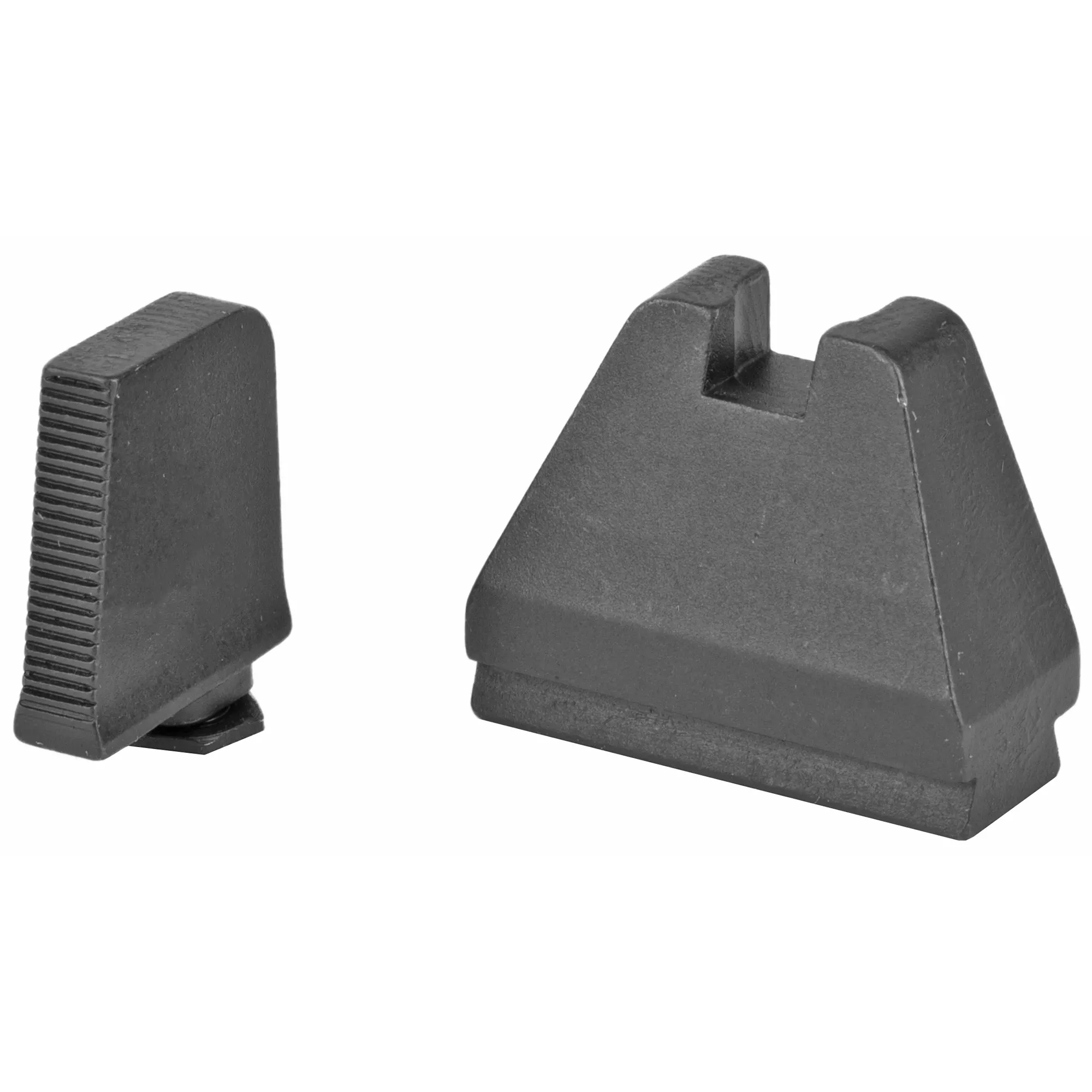 AmeriGlo GL808 Optic Compatible Sight Set for Glock 9XL Tall Serrated Front Sight-Black Rear Sight