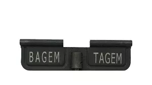 AR-15 Ejection Port Dust Cover – Bagem Tagem Logo