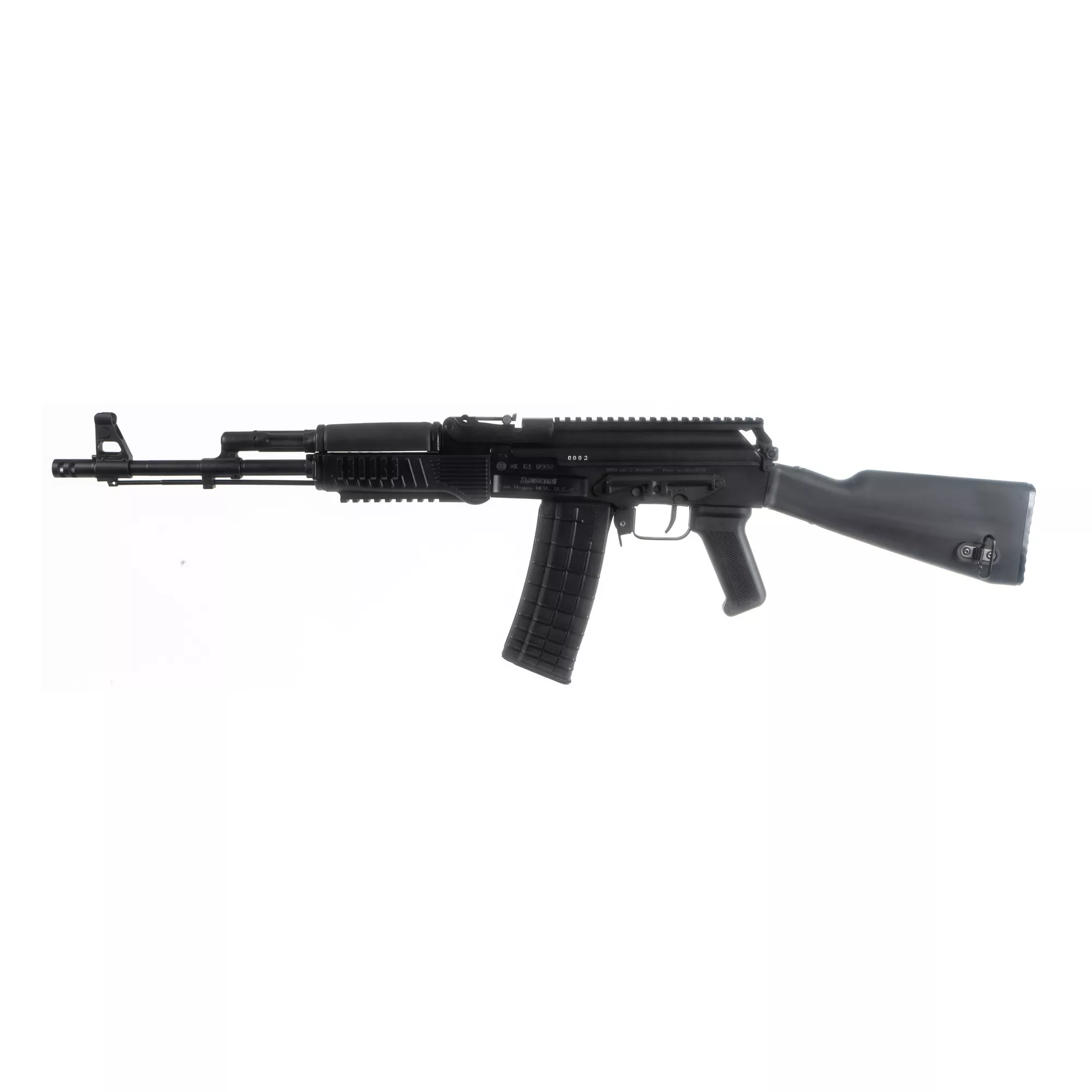 Arsenal SAM594 SAM5 5.56x45mm NATO 30+1 16.30” Barrel, Black, AR-M5F Picatinny Rail System, Fime Enhanced Fire Control Group, Optics Ready