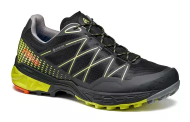 Asolo Men's Tahoe GTX Black/Safety Yellow Shoes