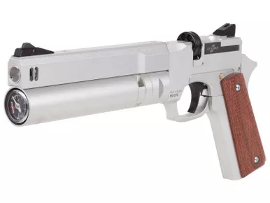 Ataman AP16 Regulated Compact Air Pistol, Silver