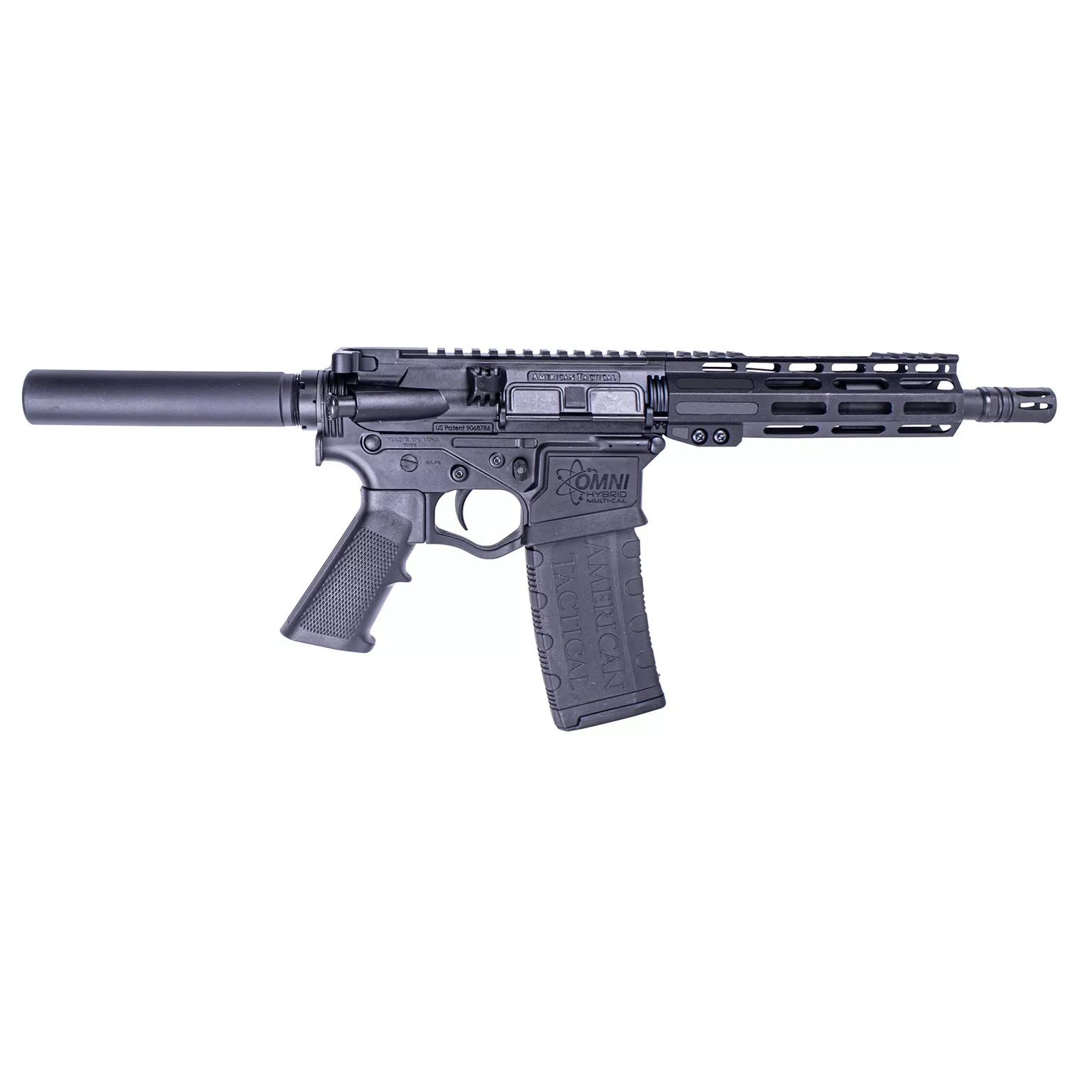 ATI ATIGOMXPM556 Omni Hybrid Maxx 5.56x45mm NATO 7.50” 30+1 Black Rec/Barrel Black 6 Position Rogers Super-Stoc Stock Black Polymer Grip Right Hand