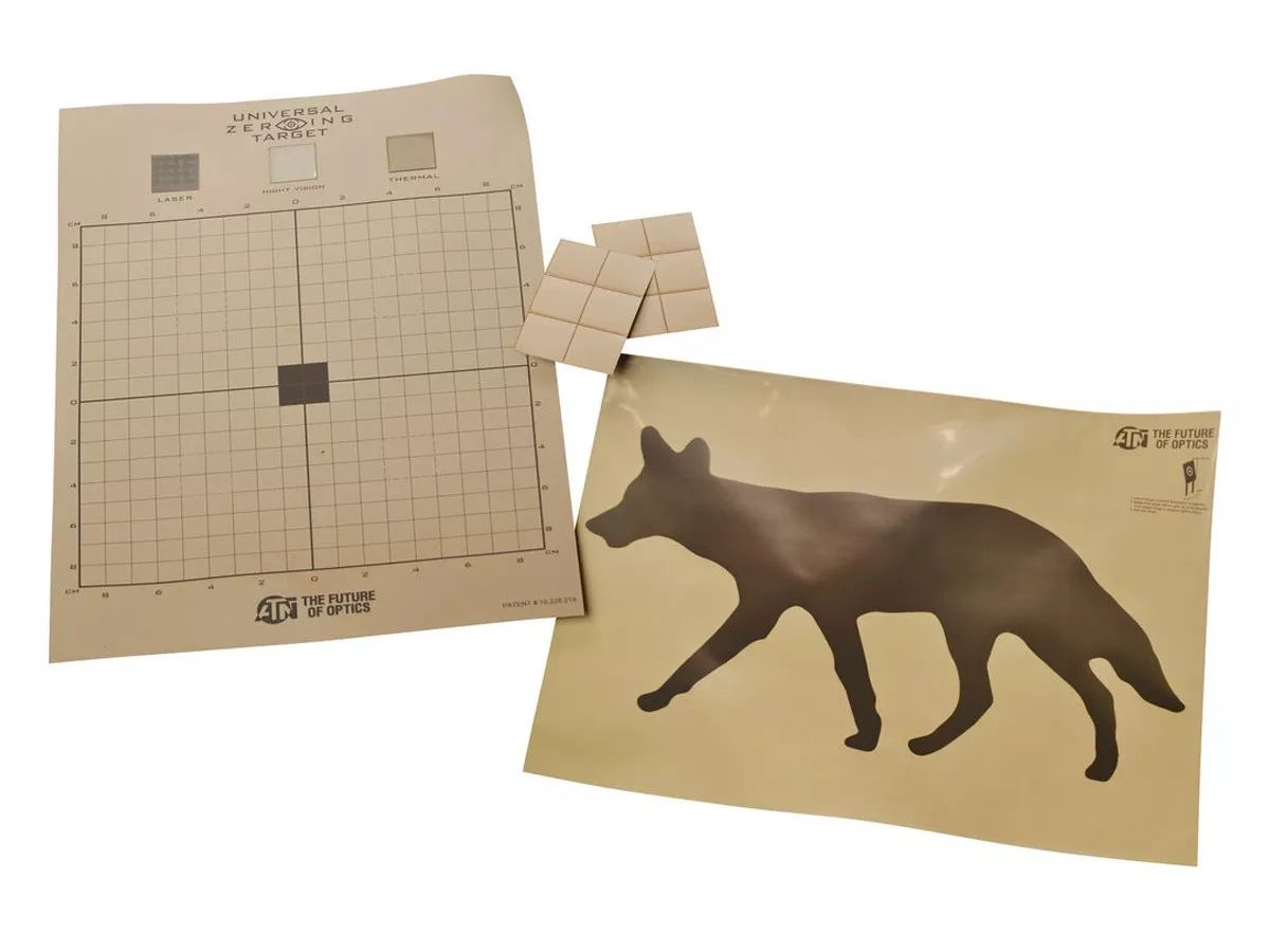 ATN Thermal Zero Training Coyote Target Kit, 30″x24″