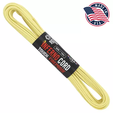 Atwood Inferno Heat Resistant Paracord 50-Feet / 1,250 Tensile Strength