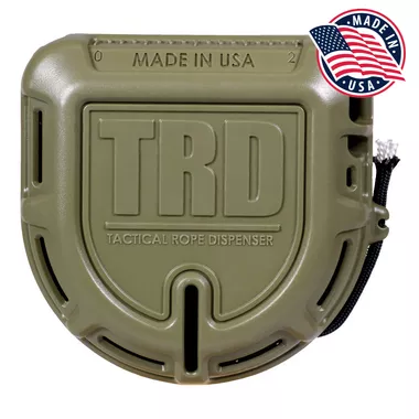 Atwood TRD Tactical Rope Dispenser 50-Feet / 550 Lbs. Tensile Strength