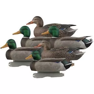 Avery GHG Pro-Grade Mallard Floating Decoy Active 6pk #73103