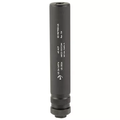 B&T MK23 SOCOM Suppressor 45ACP Black
