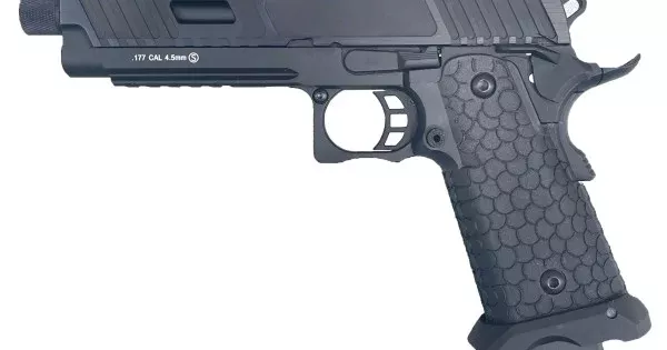 Baba Yaga Hi-Capa Threaded Co2 Blowback Pistol