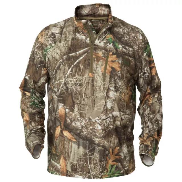 Banded Men's Tech Stalker Realtree Edge 1/4 Zip Pullover #B1010017-ED