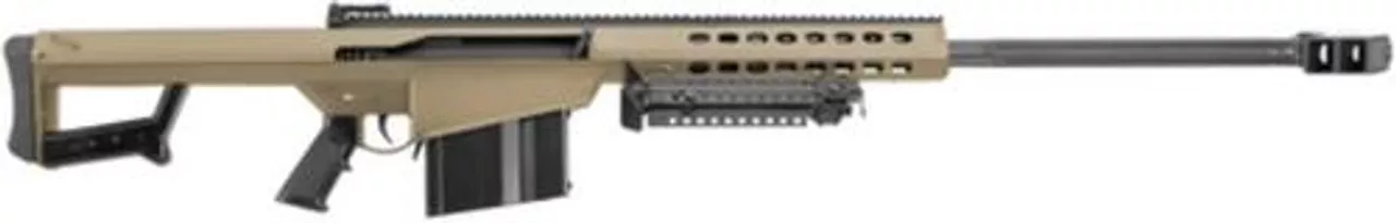 Barrett 82A1.50 BMG 29″ Barrel, Tan Parkerized Receiver 10 Rd Mag
