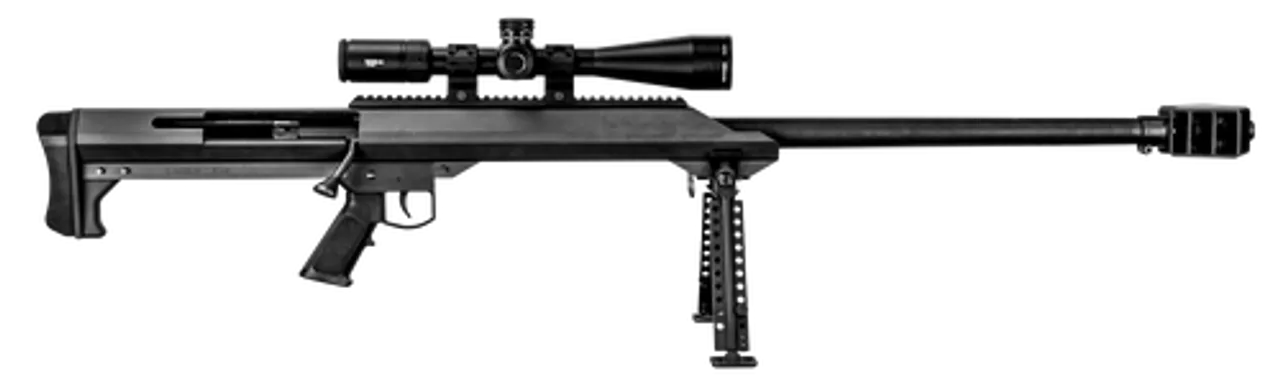 Barrett M99 with Vortex Scope 416 Barrett, 32″ Barrel, Fixed Black Stock, Black Hardcoat Anodized, 1rd