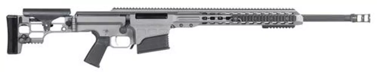 Barrett MRAD7mm Mag 24″ Fluted Barrel Folding Stock Gray Cerakote/Black Phosphate