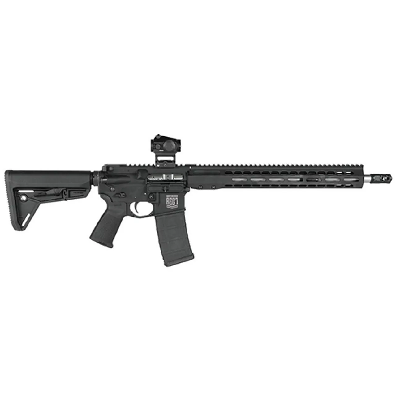 Barrett REC7 DI Fighter AR-15 Package 223/556 16″ Barrel, Magpul Stock and Pistol Grip, Barrett Muzzle Brake, Geissele ALG Trigger, Vortex CF-RD1 Red Dot Sight