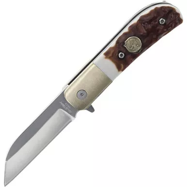Battenfeld Knives 6UH Uncle Henry Barlow Folding Knife 2.7" Drop Point Blade Staglon Handle