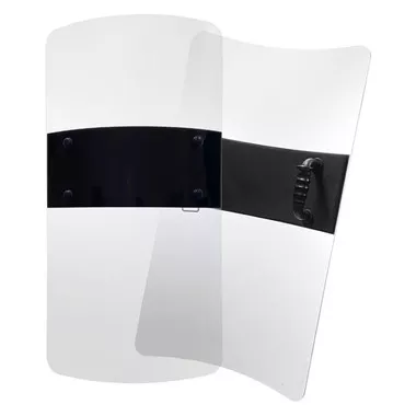 Battle Steel 36'' x 20'' Rectangular Riot Shield