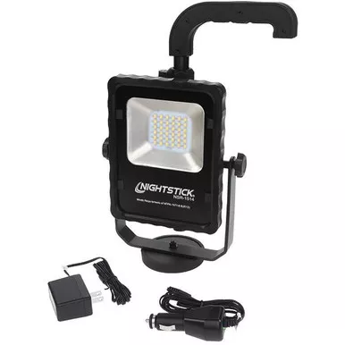 Bayco NSR-1514C Rechargeable Area Light Kit Black