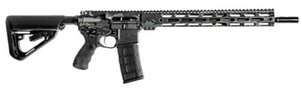 BCI Defense SQS15 Pro Series, .300 AAC Blackout, 16″,, , Multicam Black, 30 rd