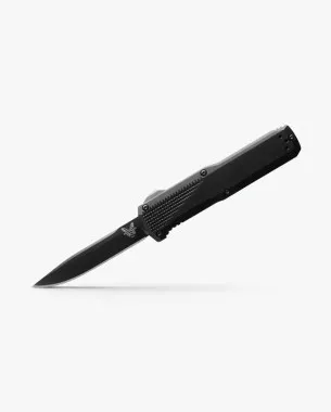 Benchmade 4600DLC Phaeton OTF 3.45" Auto Black Folding Knife