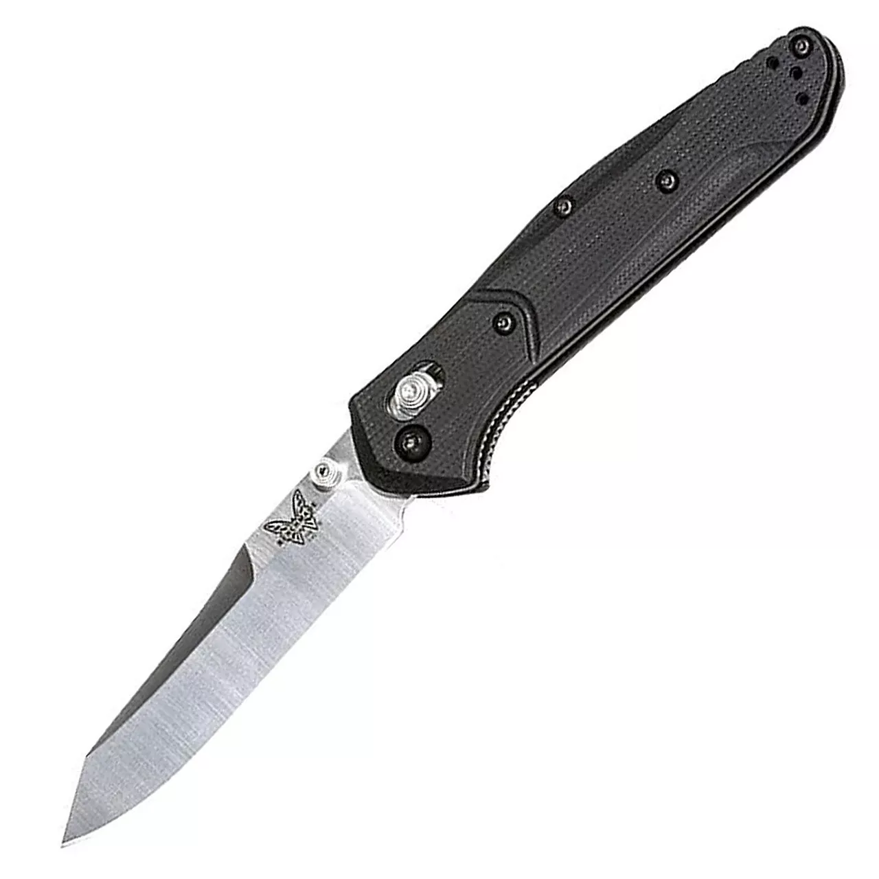 Benchmade 940-2 Knife Reverse 3.4″ Tanto Blade Plain Edge Satin Finish
