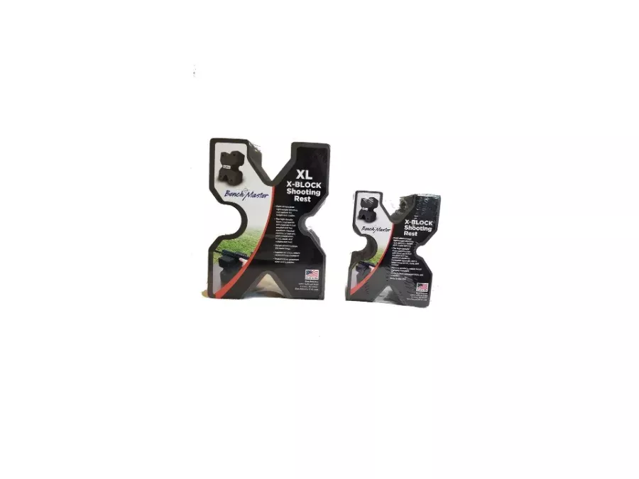 Benchmaster X-Block Shooting Rest Combo Pack