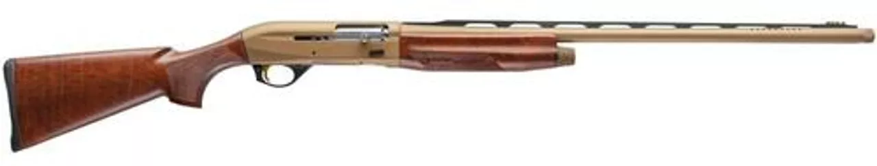 Benelli Performance Shop Ultra Light Burnt Bronze Cerakote 20g Satin Walnut / Weathercoat 24″ Barrel, Rd, 2 rd