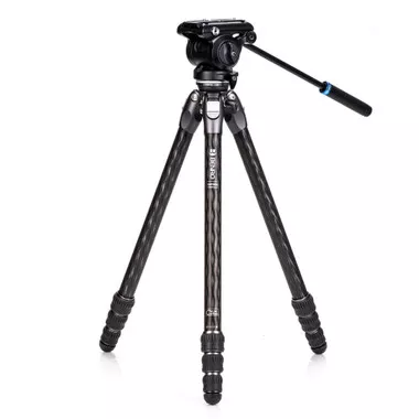 Benro Tortoise Columnless Tripod w/Leveling Base #2 Carbon Fiber TTOR24CLVS4PRO