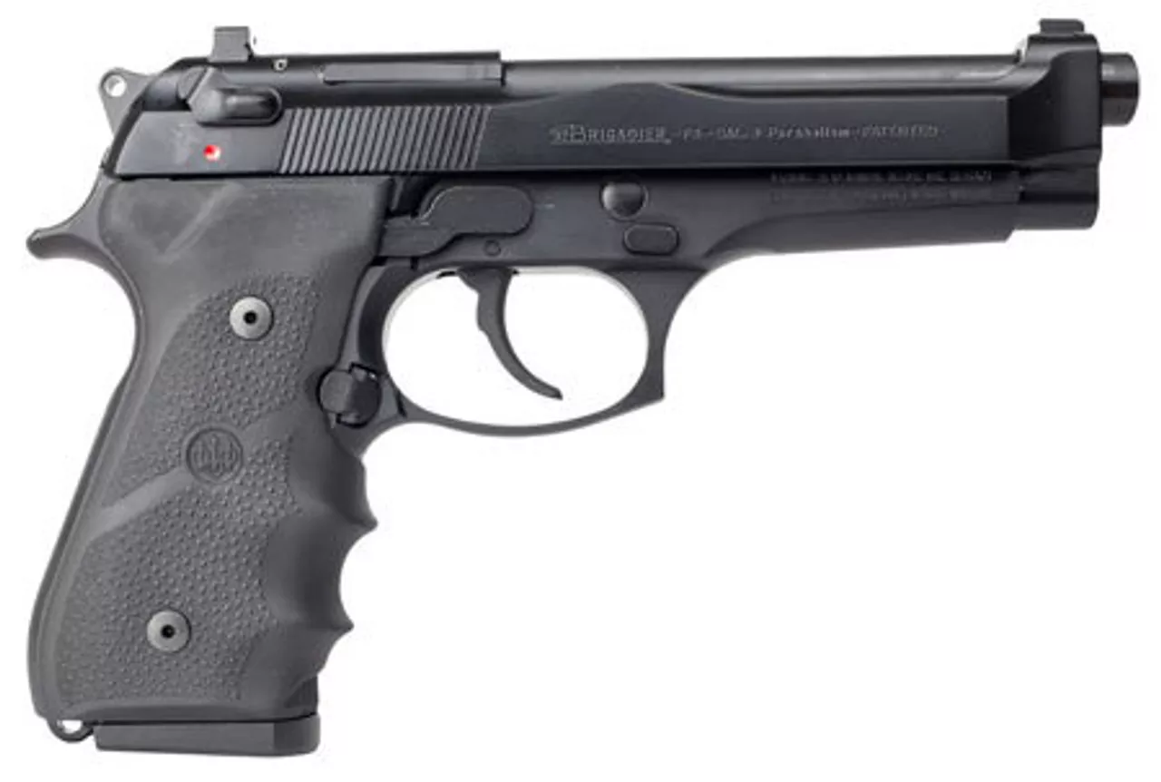 Beretta 92FS Brigadier, 9mm, 4.9″ Barrel, 10rd, CA Compliant, Black