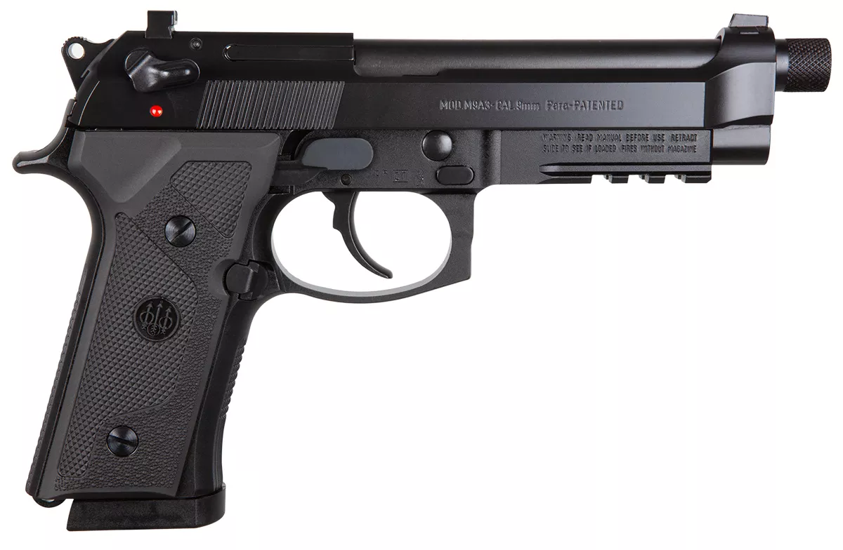 Beretta M9A3 Type G 9mm Black Decocker Pistol Made in Italy