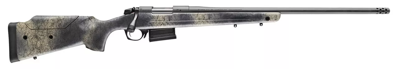 Bergara B-14 Terrain Wilderness 6.5 Creedmoor, 24″ Barrel, AICS Mag, Gray Cerakote, 5rd