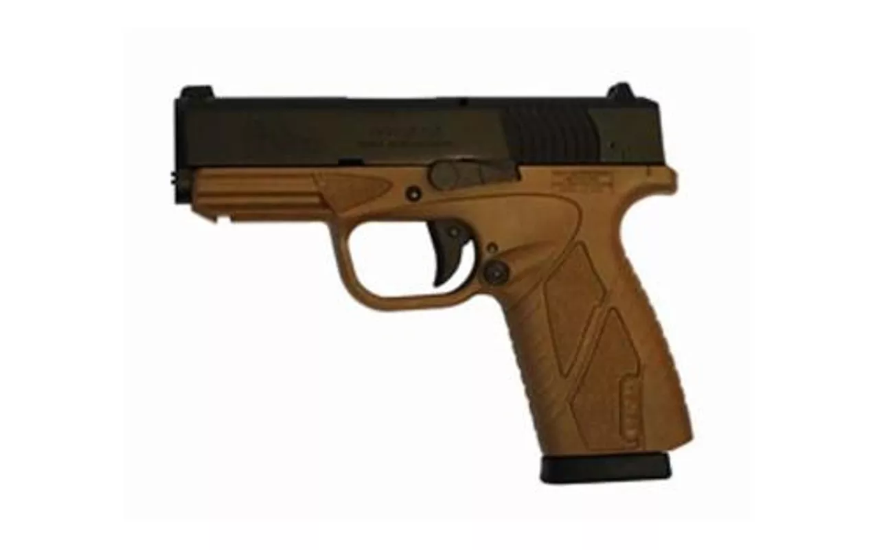 Bersa BPCC Concealed Carry DAO 9mm 3.3″ Barrel, Flat Dark Earth Poly Grip/F, 8rd