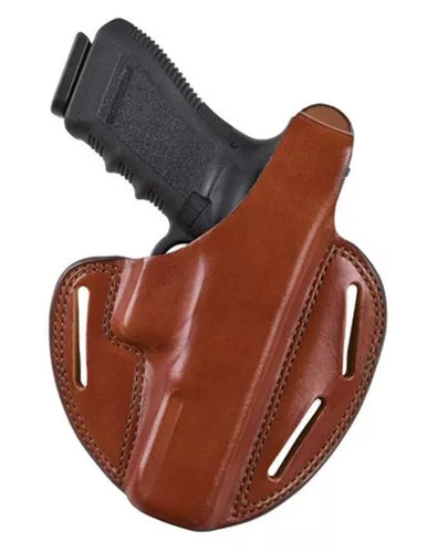 Bianchi 7 Shadow 2 OWB Holster Right Hand 1911 Government Leather Tan