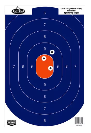 Birchwood Casey Dirty Bird Silhouette Tagboard Targets 12" x 18" 50PK