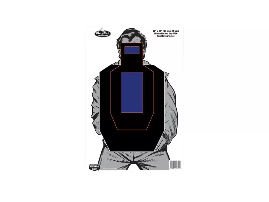 BirchwoodDirty Bird Bad Guy IPSC Silhouette